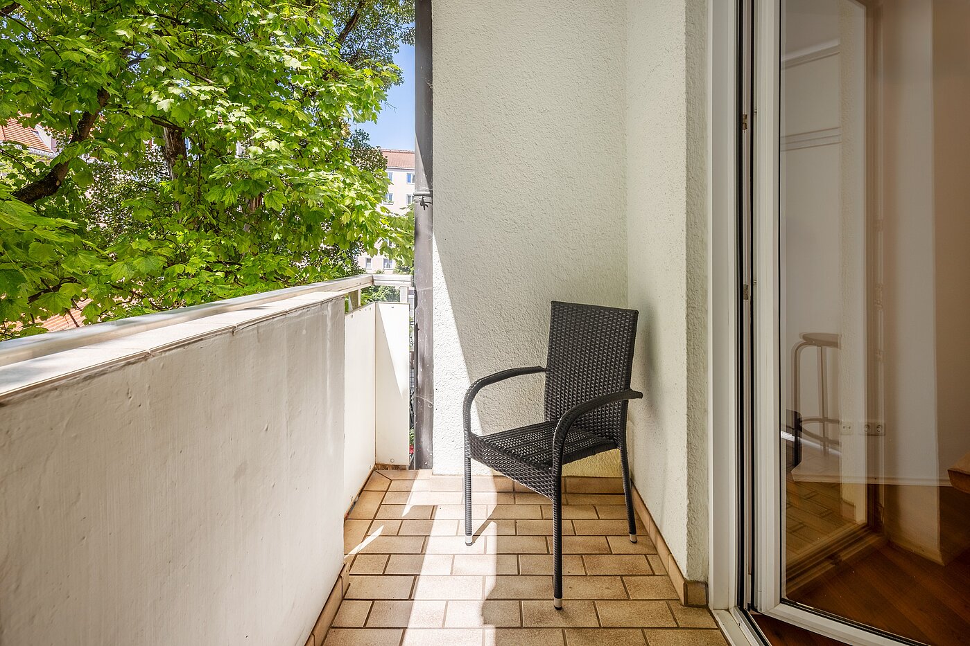 Etagenwohnung mit 2.5 Zimmern | München-Maxvorstadt | 702031 | Zweiter Balkon