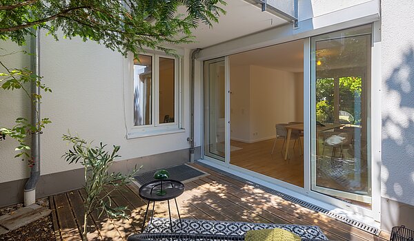 Erdgeschosswohnung mit 2 Zimmern | München-Laim | 70464 | Wunderschöne Süd-...
