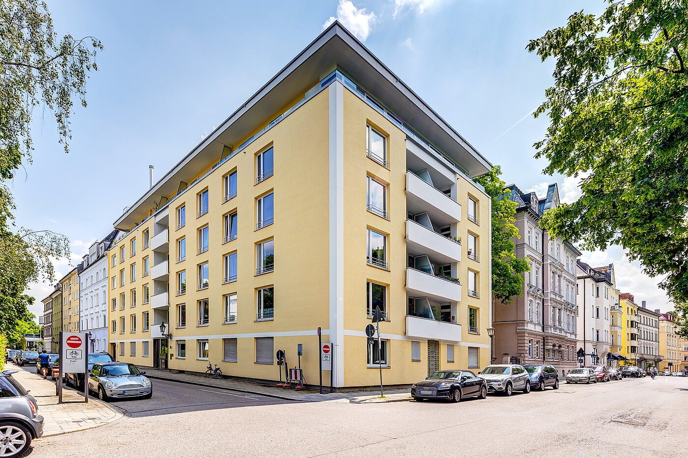 Etagenwohnung mit 1 Zimmer | München-Haidhausen | 70022 | Gebäudeansicht
