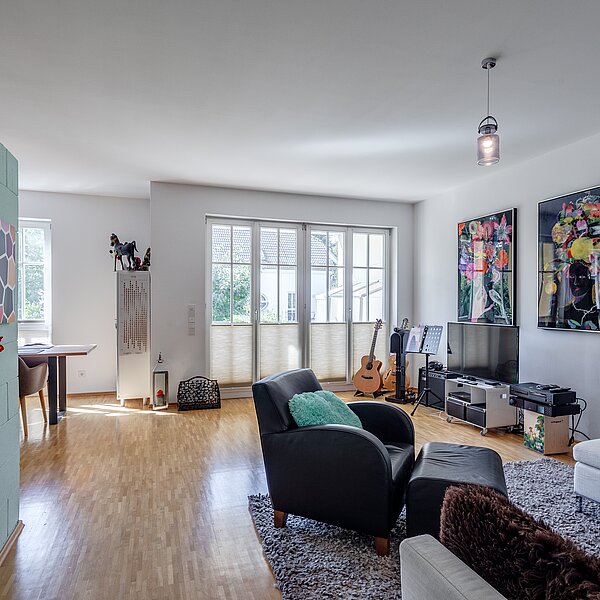 Alt-Solln: Schicke 3-Zimmer Wohnung