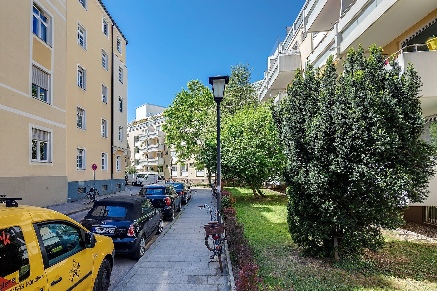 Etagenwohnung mit 3 Zimmern | München-Neuhausen | 1803D7 | Straßenansicht