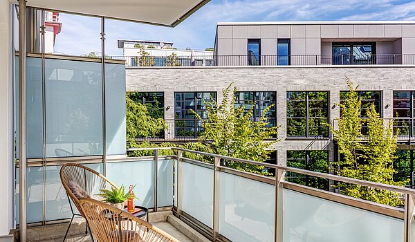 Etagenwohnung mit 3 Zimmern | München-Neuhausen | 70489 | Sonniger Balkon
