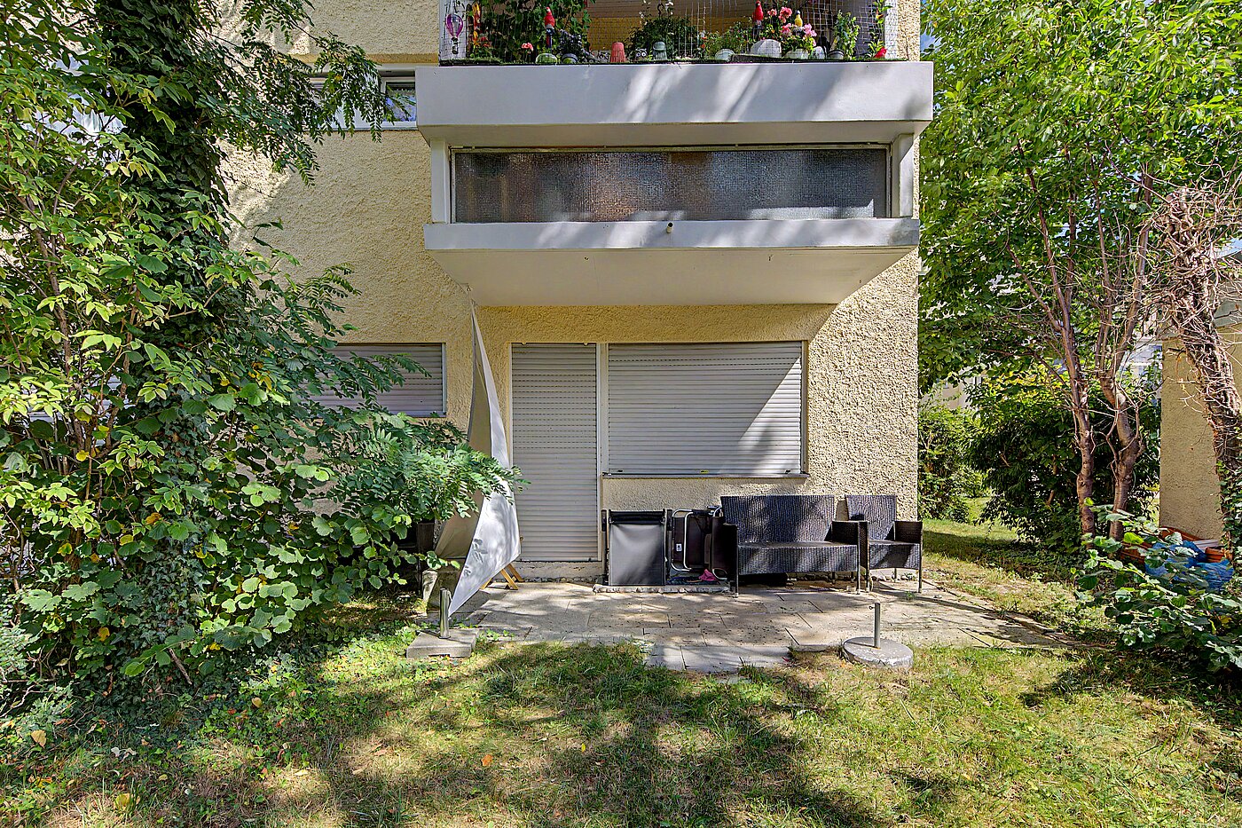Erdgeschosswohnung mit 2 Zimmern | München-Moosach | 70462 | Terrasse