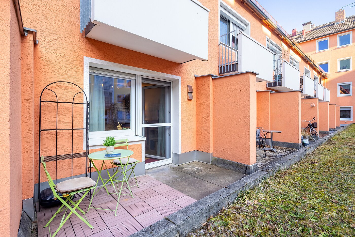 Apartment mit 1 Zimmer | München-Sendling-Westpark | 70395 | Sonnige Südterrasse