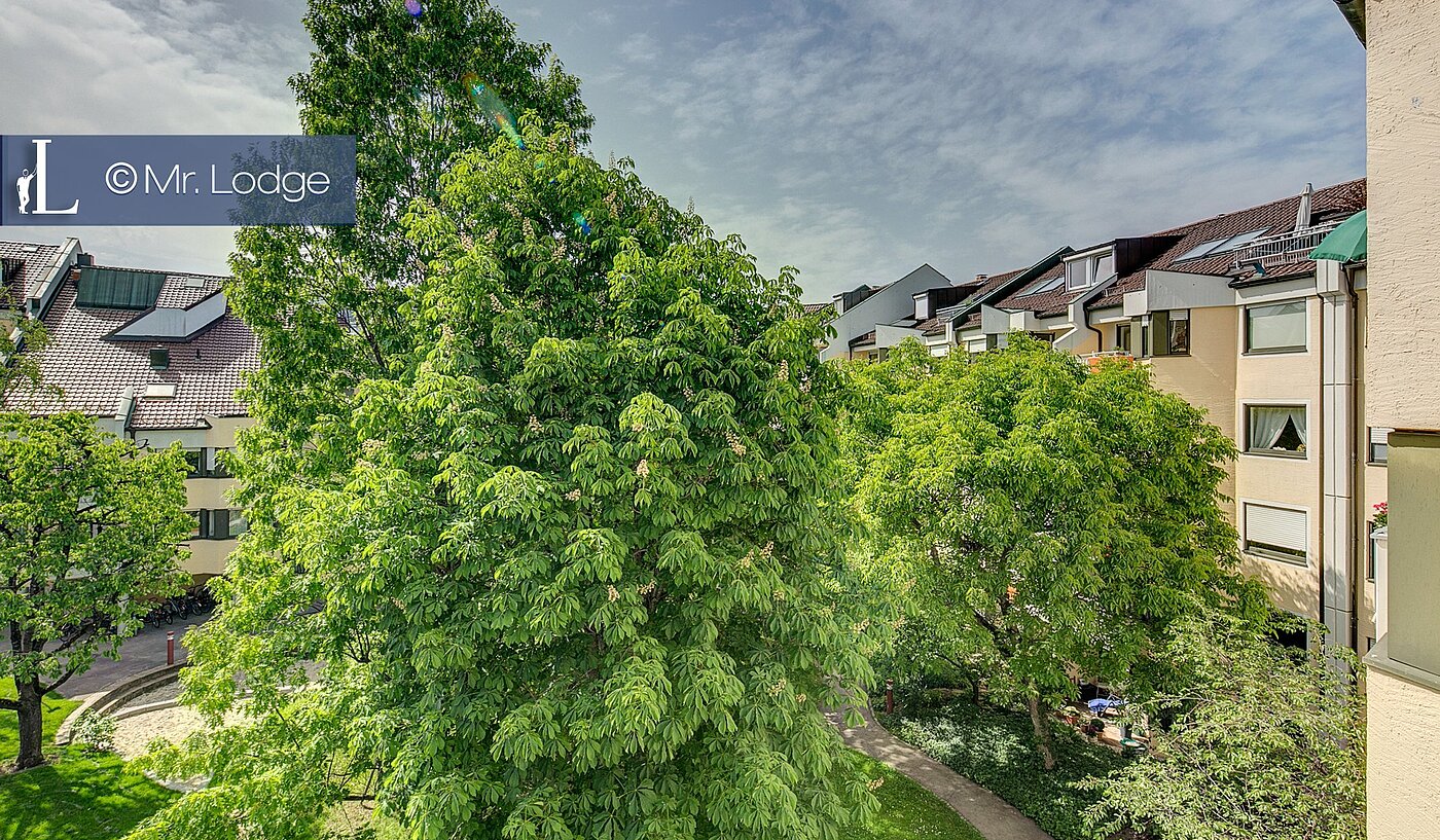 Etagenwohnung mit 1 Zimmer | München-Bogenhausen | 1802ML4 | - ins Grüne!