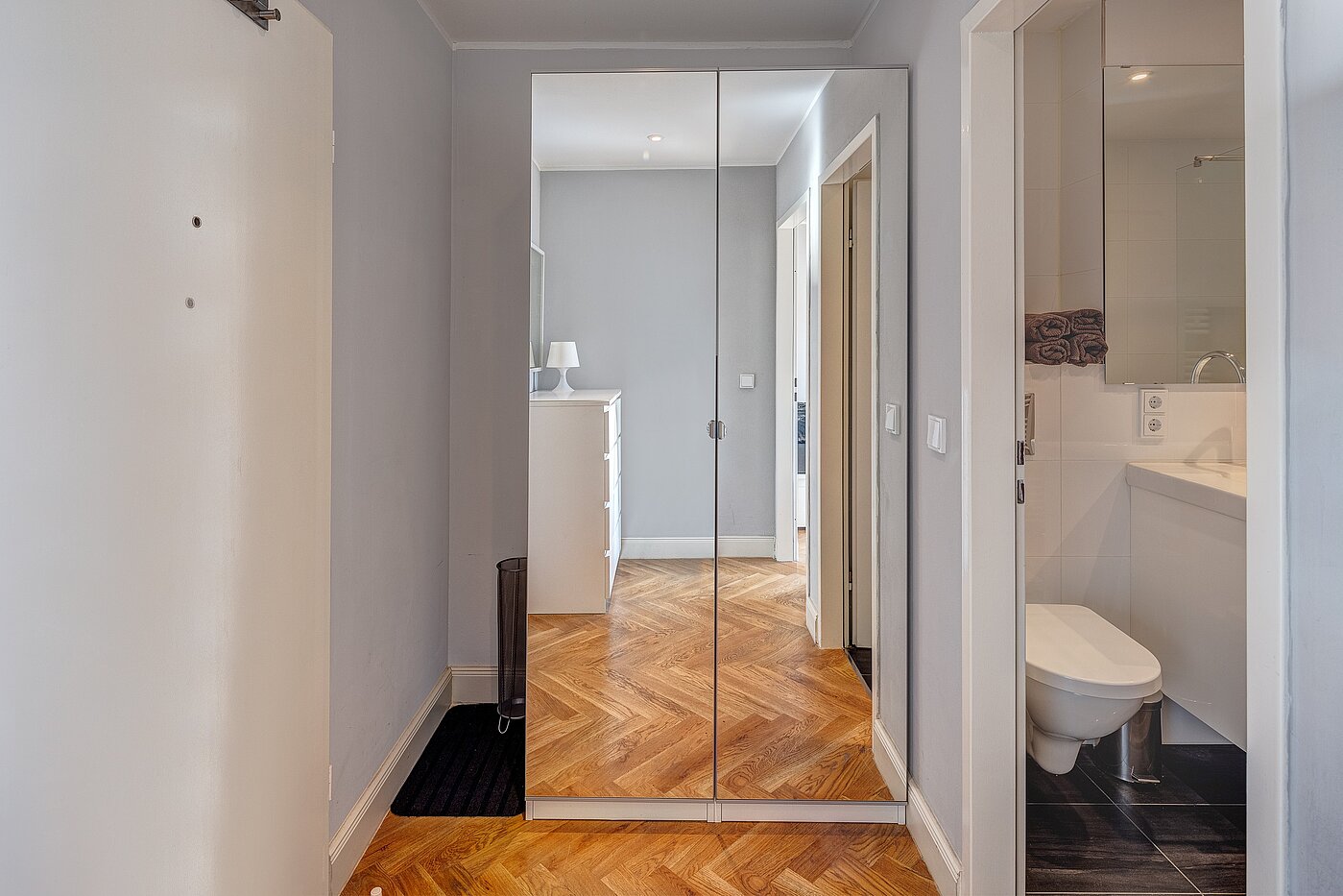 Etagenwohnung mit 1 Zimmer | Rosenheim | 2109ML8 | Stauraum im Dielenbereich
