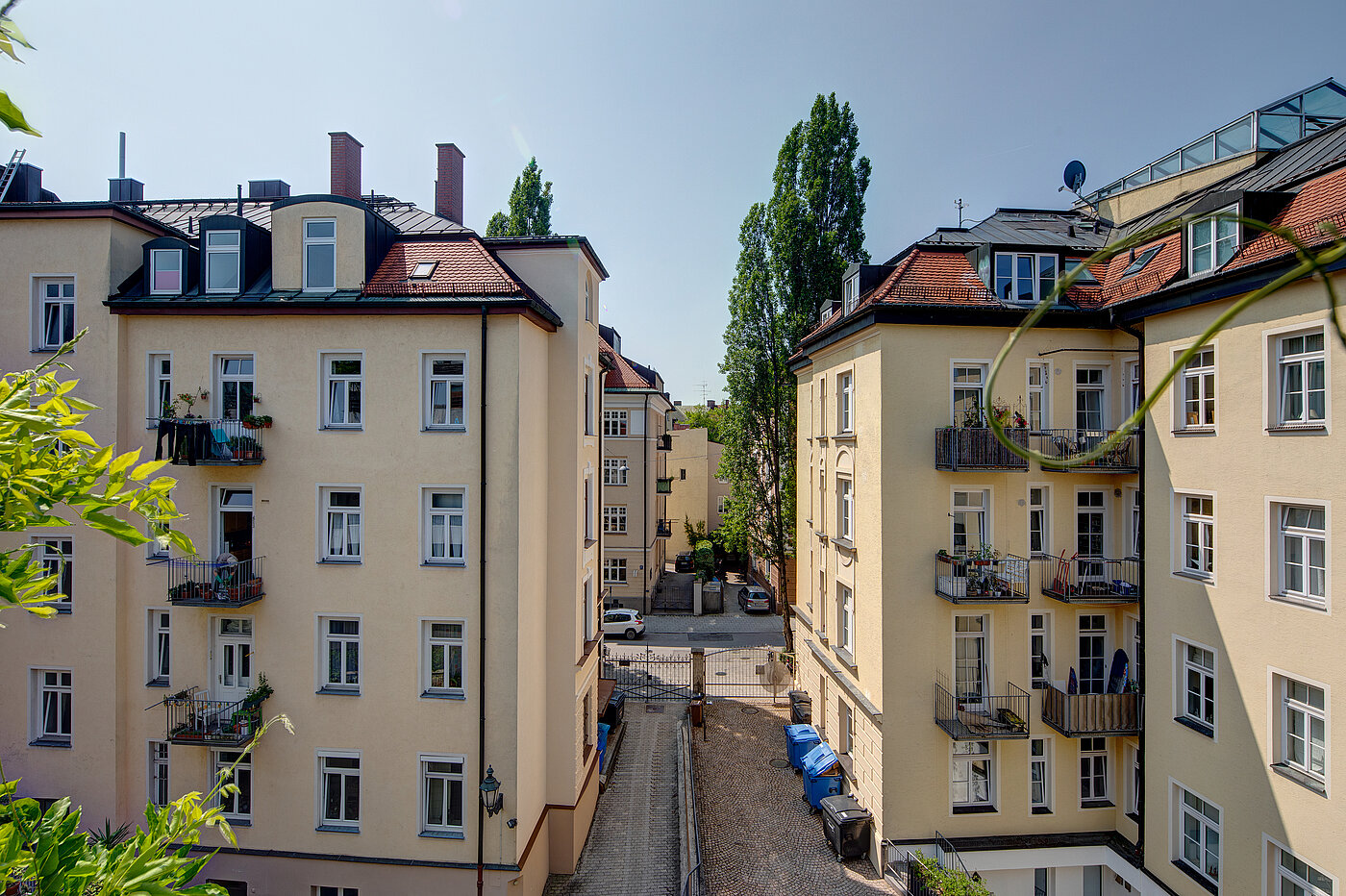 Etagenwohnung mit 2 Zimmern | München-Schwabing | 70434 | ...mit Ausblick