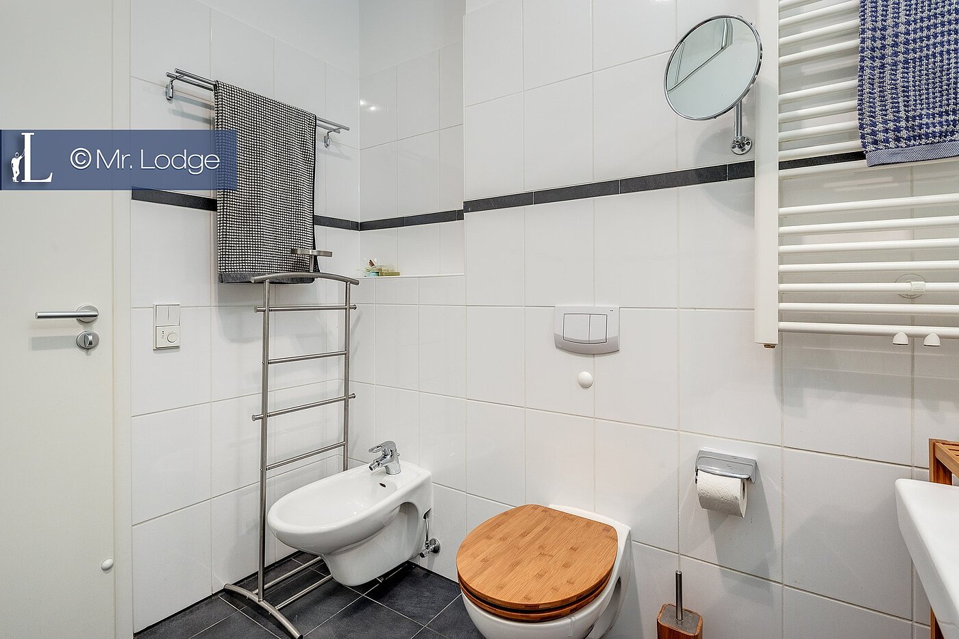 Etagenwohnung mit 3 Zimmern | München-Solln | 1809D8 | Hell gefliest