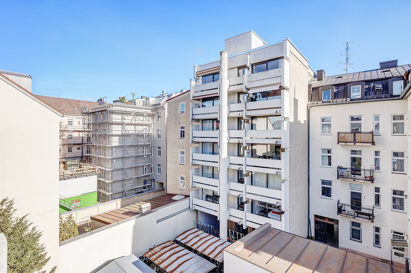 Etagenwohnung mit 1 Zimmer | München-Maxvorstadt | 2110ML7 | Ausblick