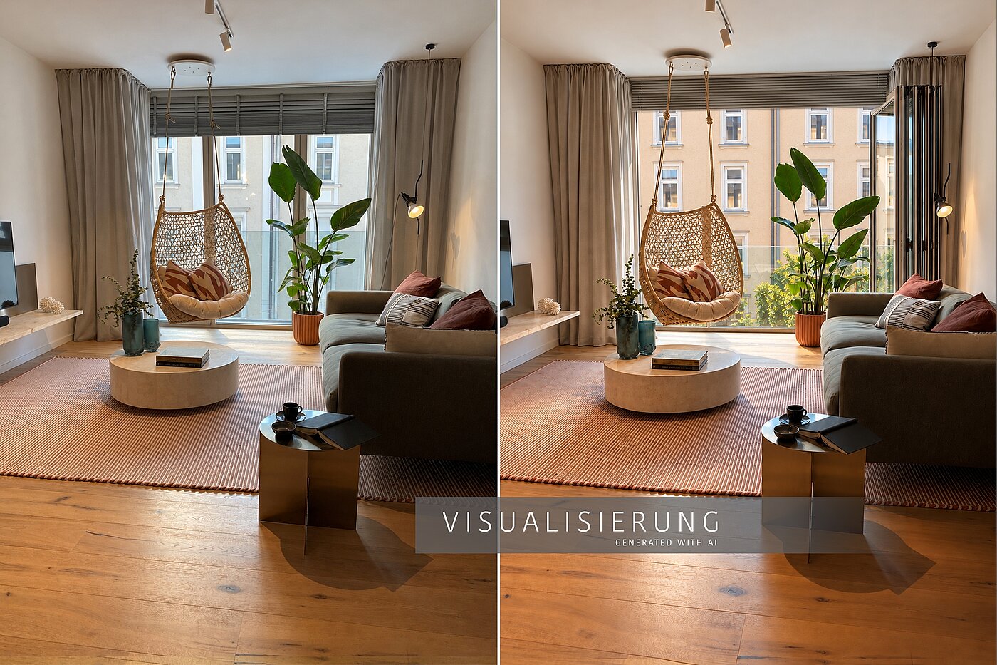 Etagenwohnung mit 2 Zimmern | München-Isarvorstadt | 70459 | ...und Faltfenster-Innen