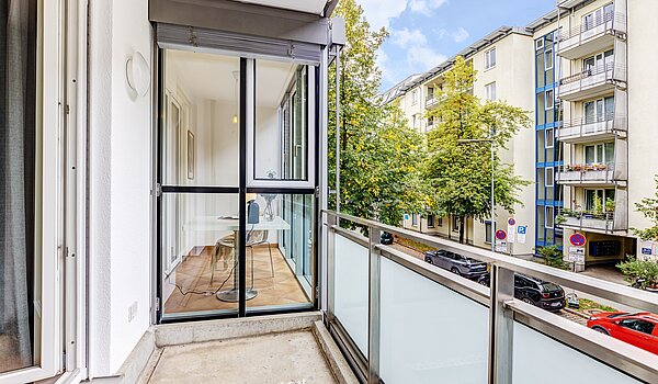 Etagenwohnung mit 3 Zimmern | München-Neuhausen | 70489 | ...zweiten Balkon