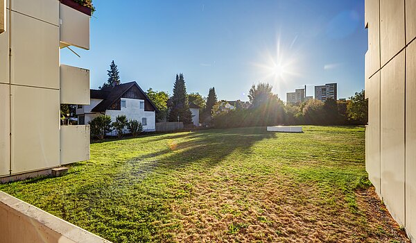Apartment mit 2 Zimmern | München-Feldmoching | 70466 | ...mit Blick ins Grüne