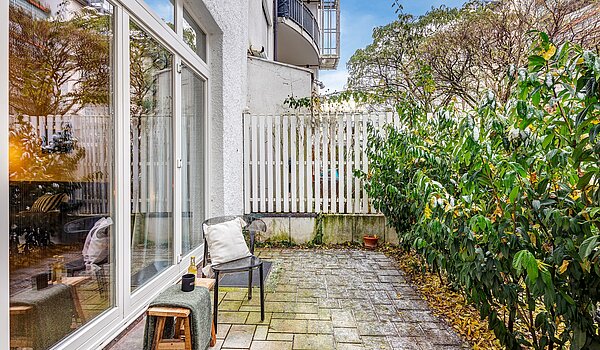 Loftwohung mit 1 Zimmer | München-Isarvorstadt | 2211ML7 | Hier die West-Terrasse