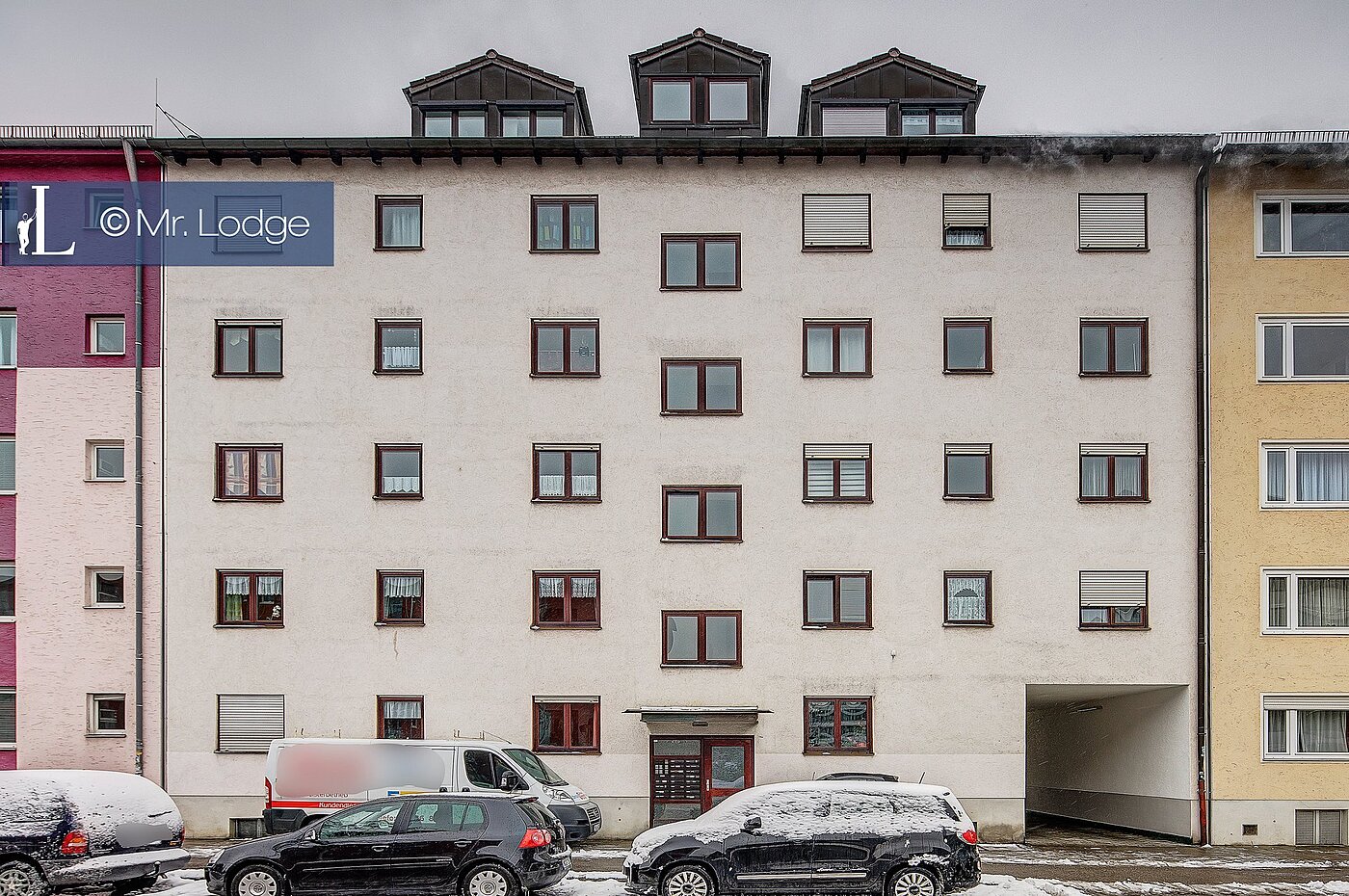 Etagenwohnung mit 1 Zimmer | München-Ramersdorf | 1602ML4 | Ansicht - gepflegtes Wohnhaus