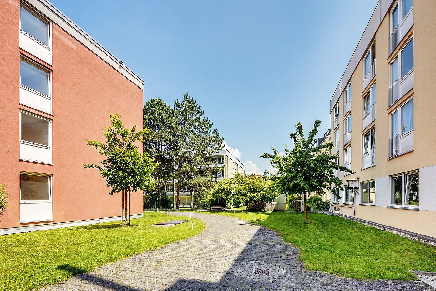 Etagenwohnung mit 1 Zimmer | München-Berg am Laim | 2209ML2 | Innenhof