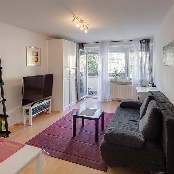 Giesing: Helles Apartment - Top Anbindung