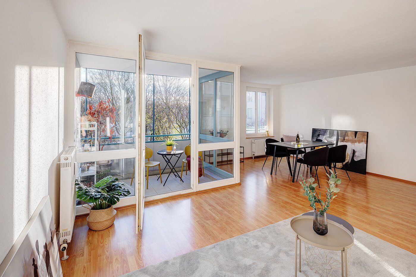 Etagenwohnung mit 3 Zimmern | München-Bogenhausen | 70085 | ...mit Zugang zum Balkon