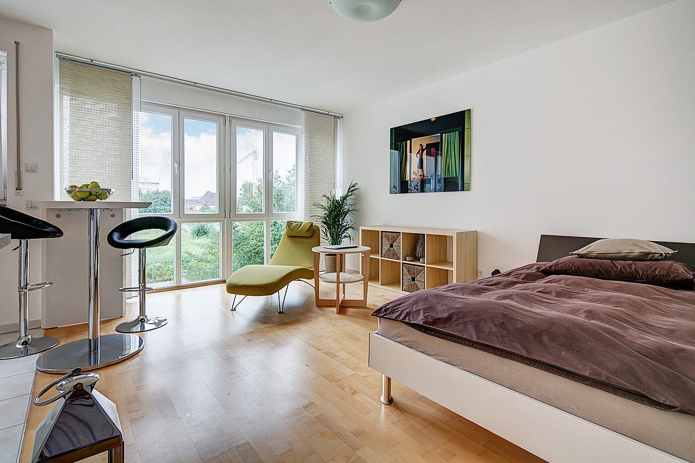 Etagenwohnung mit 1 Zimmer | München-Thalkirchen | 1705ML8 | Wohnbereich