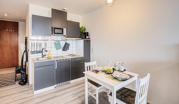 Etagenwohnung mit 1 Zimmer | München-Haidhausen | 70482 | Küchenzeile