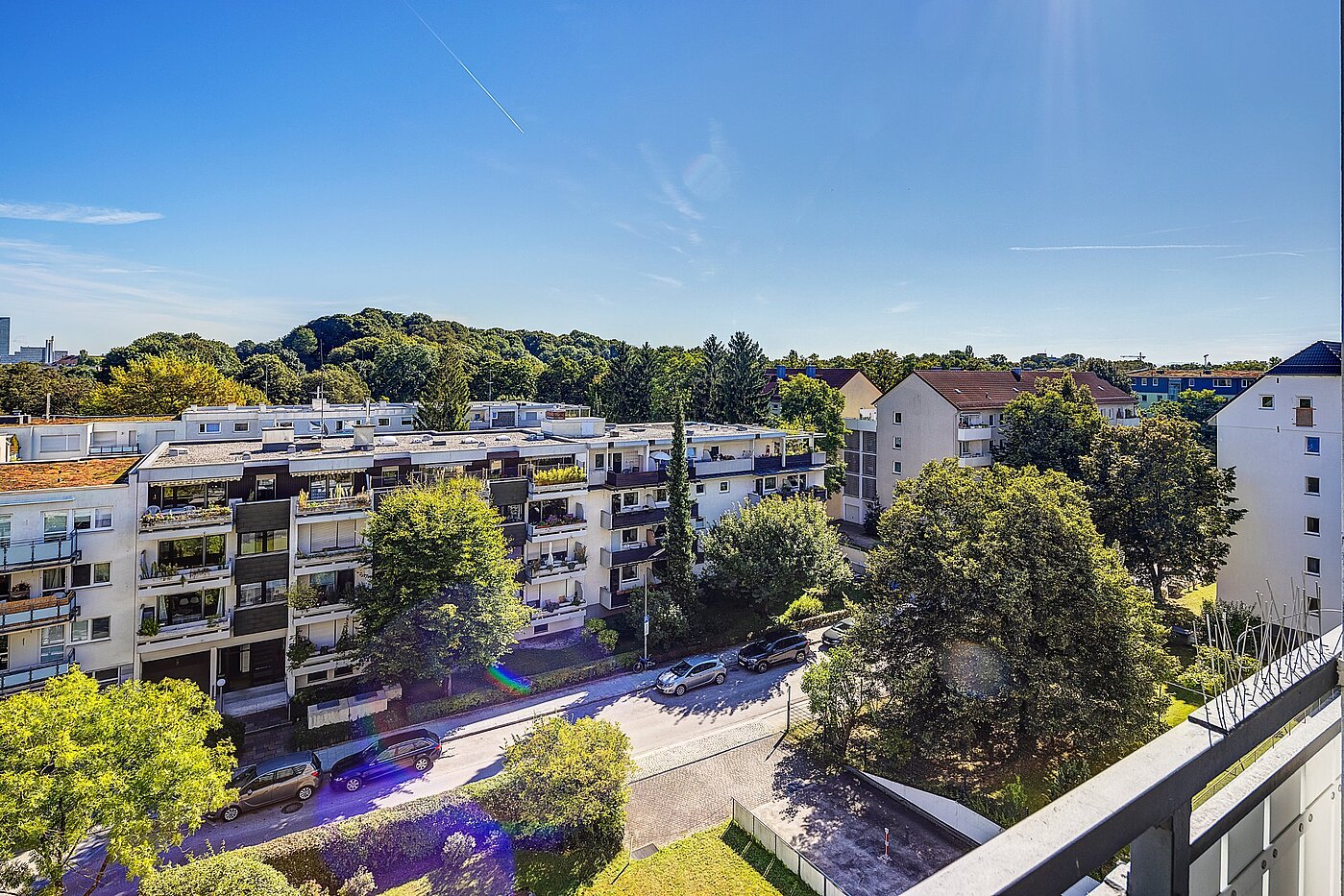 Etagenwohnung mit 1 Zimmer | München-Schwabing | 2109ML1 | ...Osten mit einer...