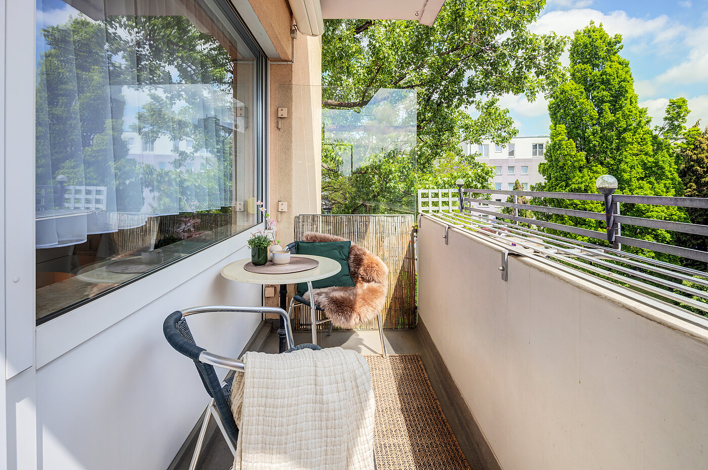 Etagenwohnung mit 2 Zimmern | München-Sendling-Westpark | 70413 | ...schönem Balkon...