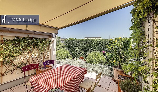 Maisonettewohnung mit 4 Zimmern | München-Haidhausen | 1704ML1 | lauschiger Sitzplatz