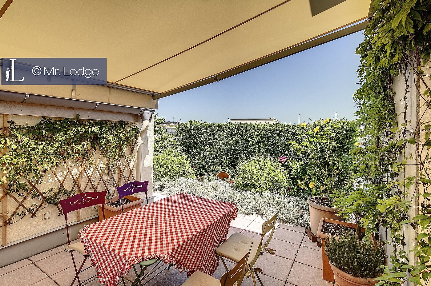 Maisonettewohnung mit 4 Zimmern | München-Haidhausen | 1704ML1 | lauschiger Sitzplatz
