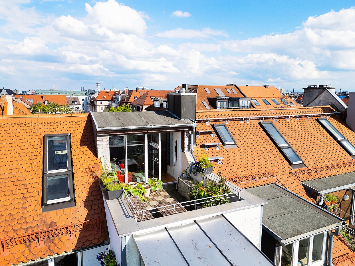 Etagenwohnung mit 5 Zimmern | München-Neuhausen | 70140 | Über den Dächern