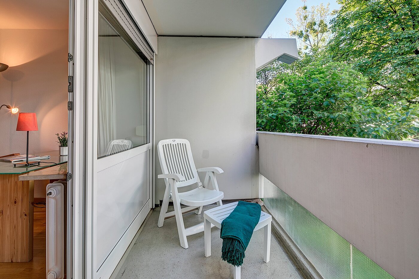 Hochparterre mit 1 Zimmer | München-Neuhausen | 1911ML10 | Großer Balkon