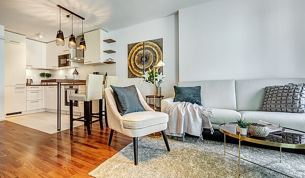 Etagenwohnung mit 2 Zimmern | München-Schwabing | 70434 | Exklusiv und...