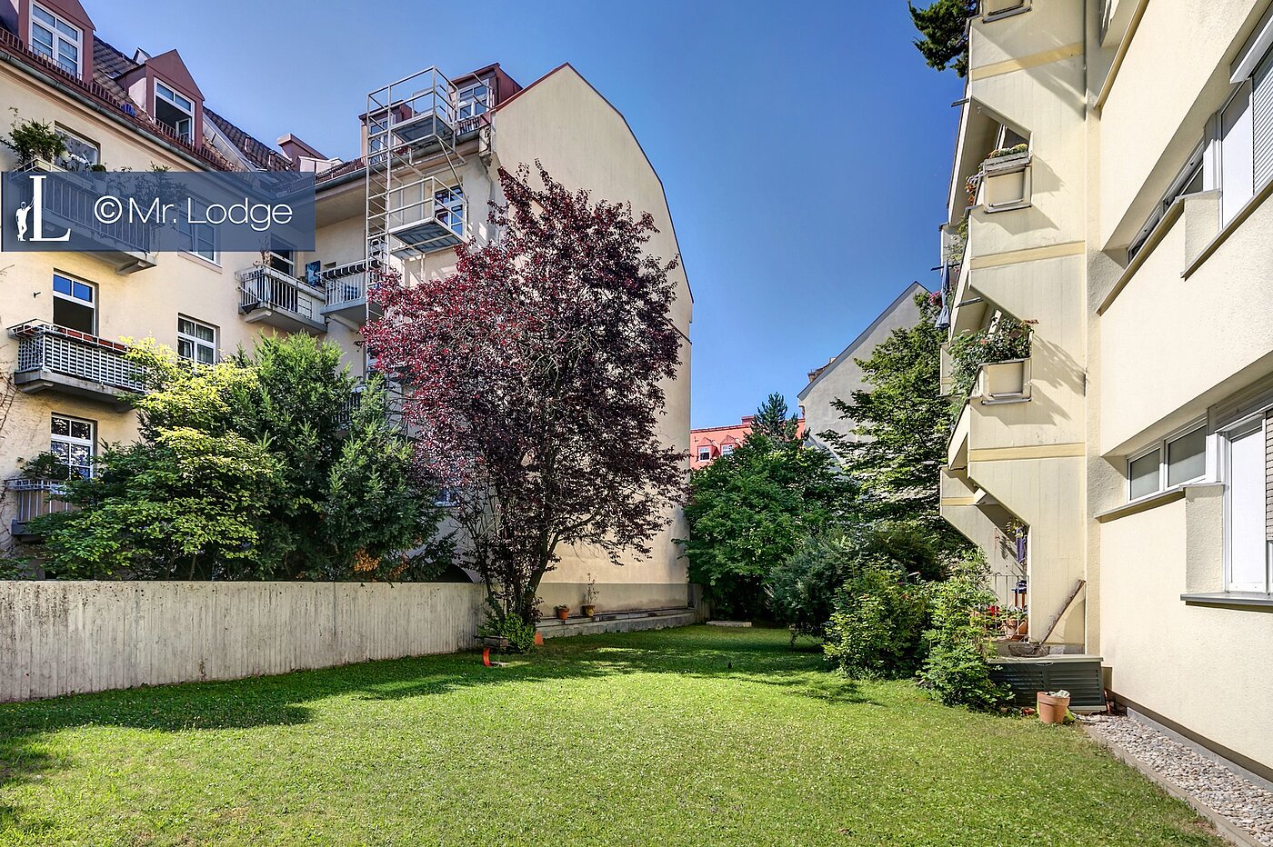 Etagenwohnung mit 1.5 Zimmern | München-Isarvorstadt | 1707ML1 | begrünter, ruhiger Innenhof