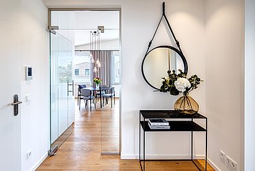 Maxvorstadt: Exklusives Penthouse mit Dachterrasse