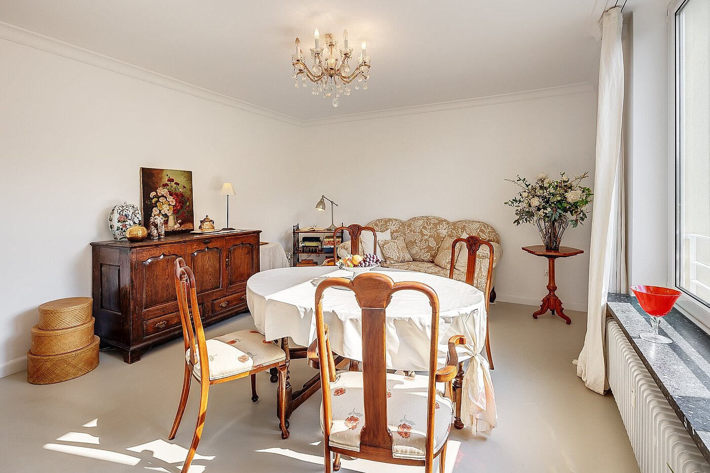 Etagenwohnung mit 2 Zimmern | München-Haidhausen | 2105ML6 | Wohnzimmer mit...