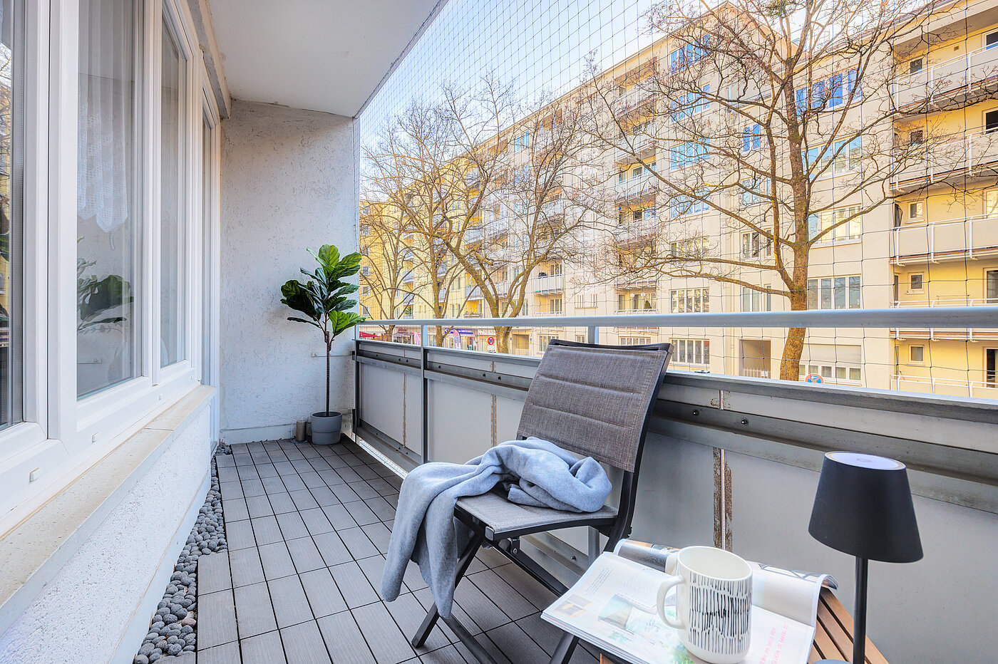 Apartment mit 1 Zimmer | München-Schwabing | 70211 | ...Westbalkon