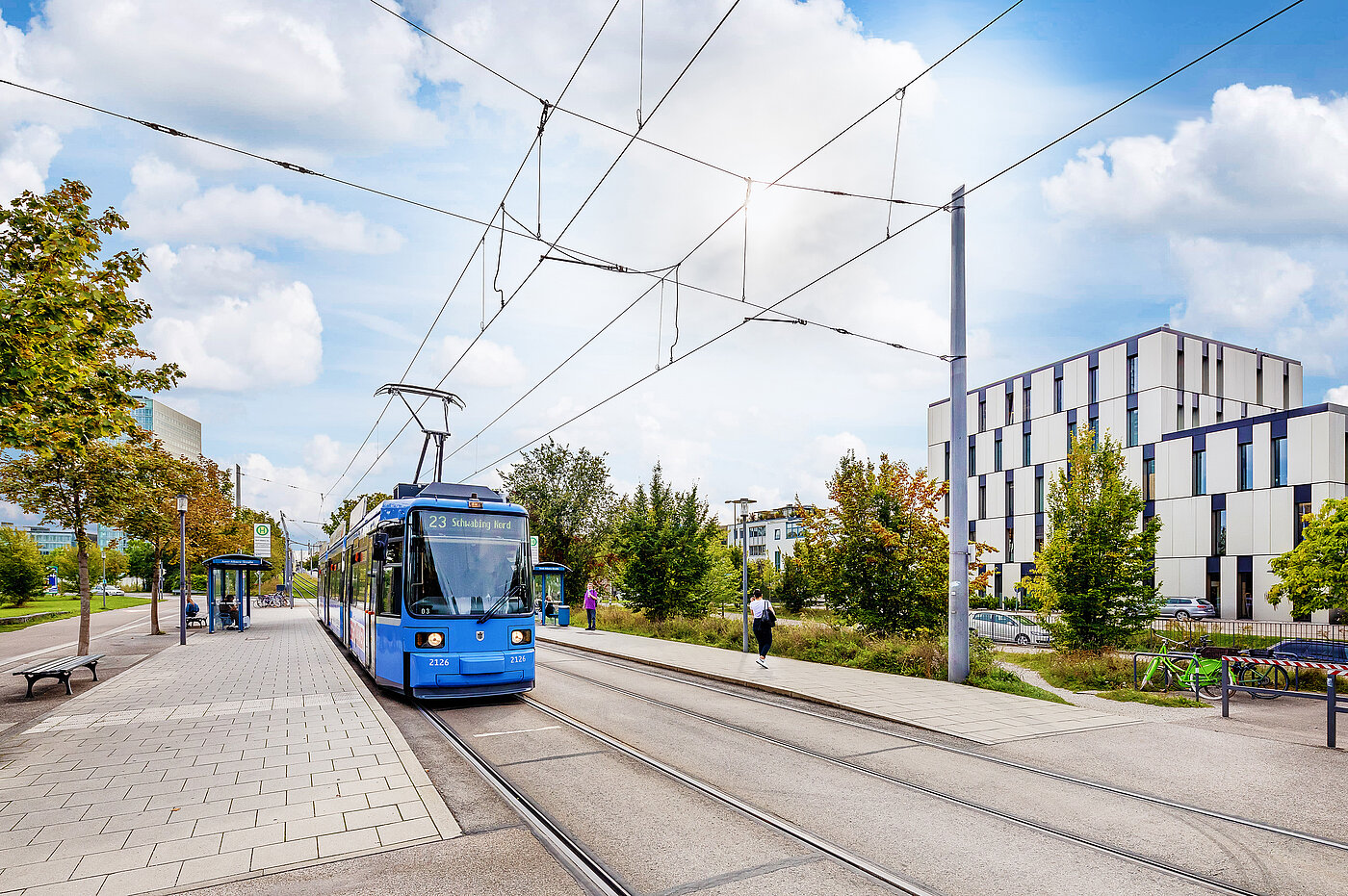 Etagenwohnung mit 2 Zimmern | München-Schwabing | 70153 | Trambahnhaltestelle innerhalb der Pakstadt