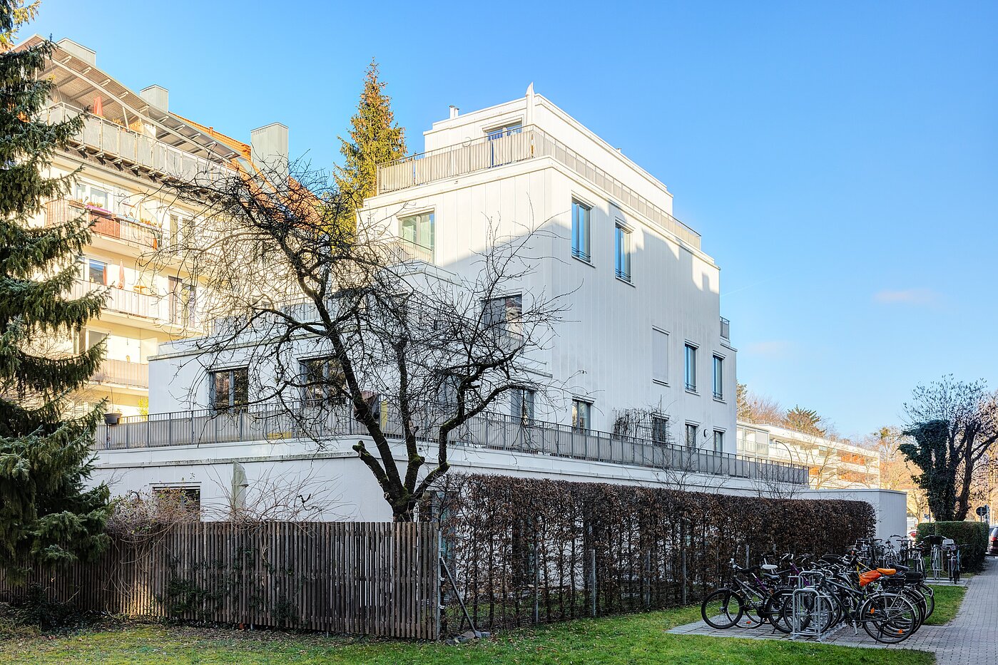 Etagenwohnung mit 2 Zimmern | München-Schwabing | 70195 | Gartenseite