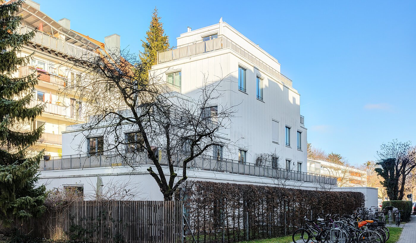 Etagenwohnung mit 2 Zimmern | München-Schwabing | 70195 | Gartenseite