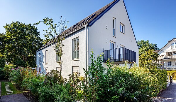 Maisonettewohnung mit 4 Zimmern | München-Obermenzing | 701553 | Ansicht vom Innenhof aus