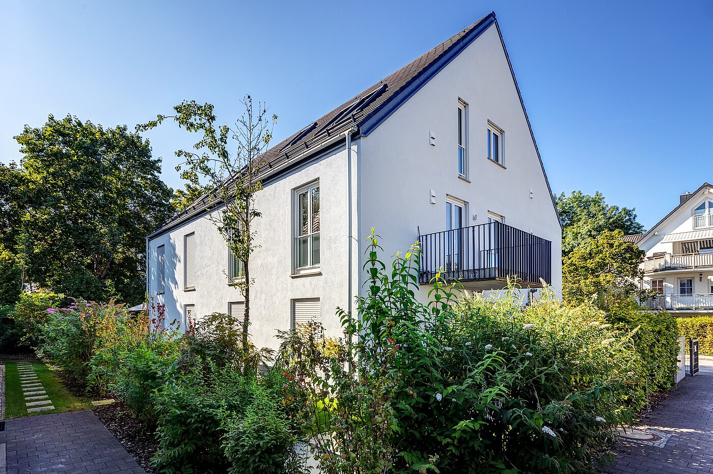 Maisonettewohnung mit 4 Zimmern | München-Obermenzing | 701553 | Ansicht vom Innenhof aus