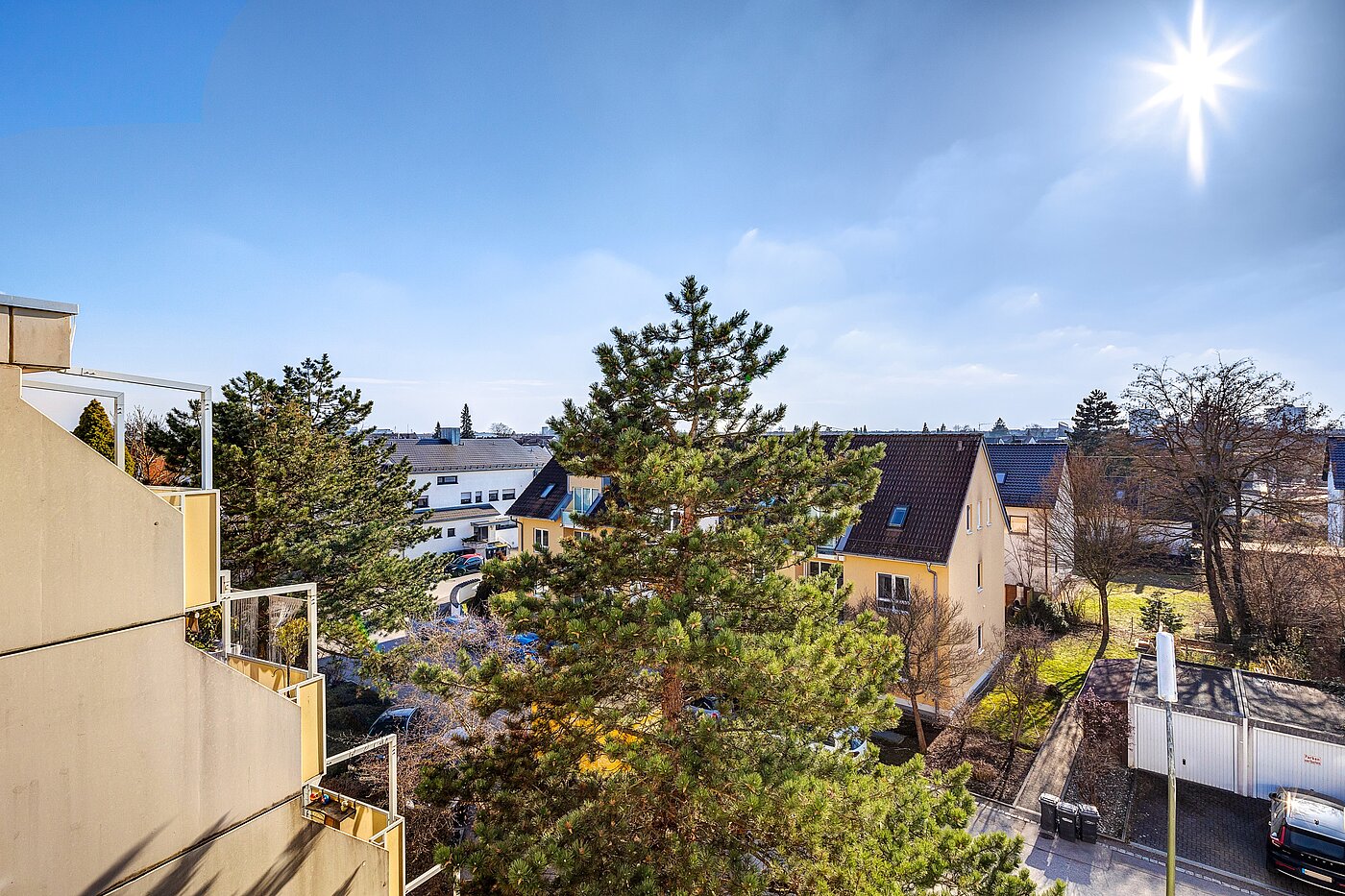 Etagenwohnung mit 3 Zimmern | Unterschleißheim | 70003 | ...schönem Ausblick...