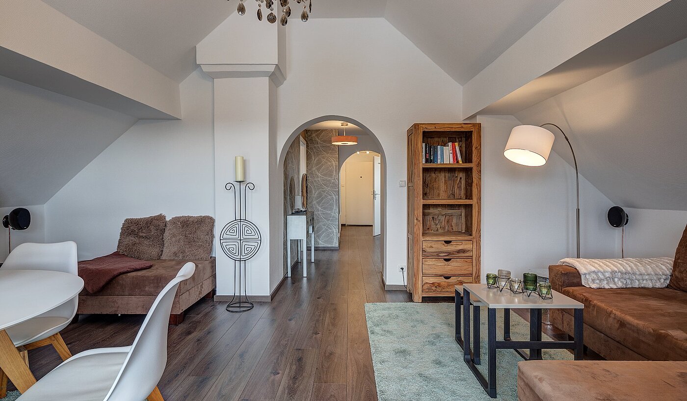 Dachgeschosswohnung mit 3 Zimmern | München-Hasenbergl | 1803ML5 | Offener Wohnbereich