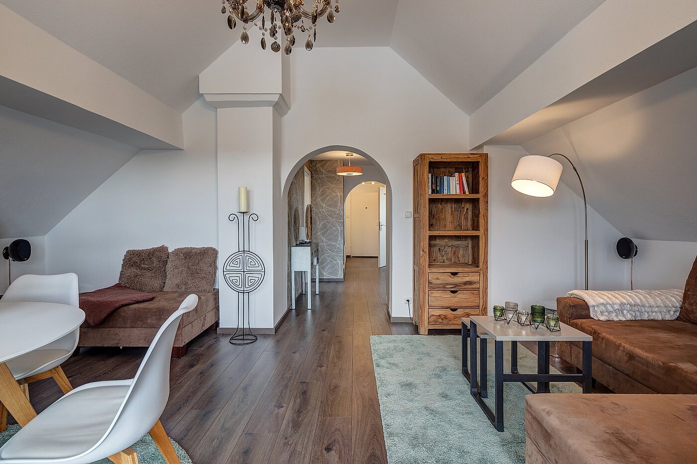 Dachgeschosswohnung mit 3 Zimmern | München-Hasenbergl | 1803ML5 | Offener Wohnbereich