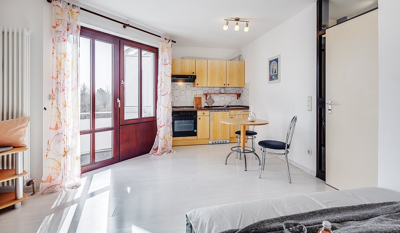 Etagenwohnung mit 1 Zimmer | München-Perlach | 2102ML1 | mit Zugang zum Balkon