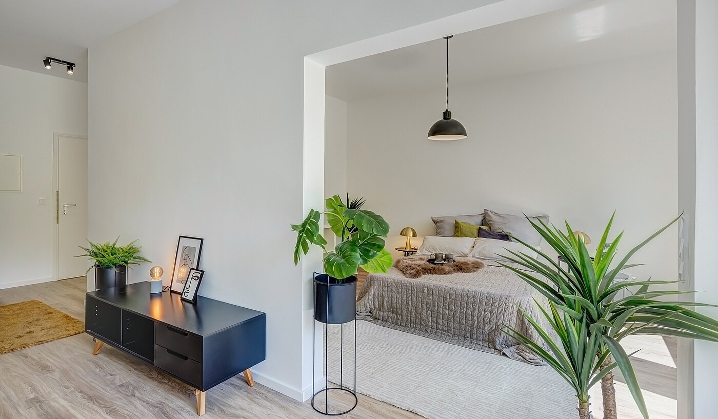 Etagenwohnung mit 2.5 Zimmern | München-Obermenzing | 700191 | Blickrichtung Schlafzimmer