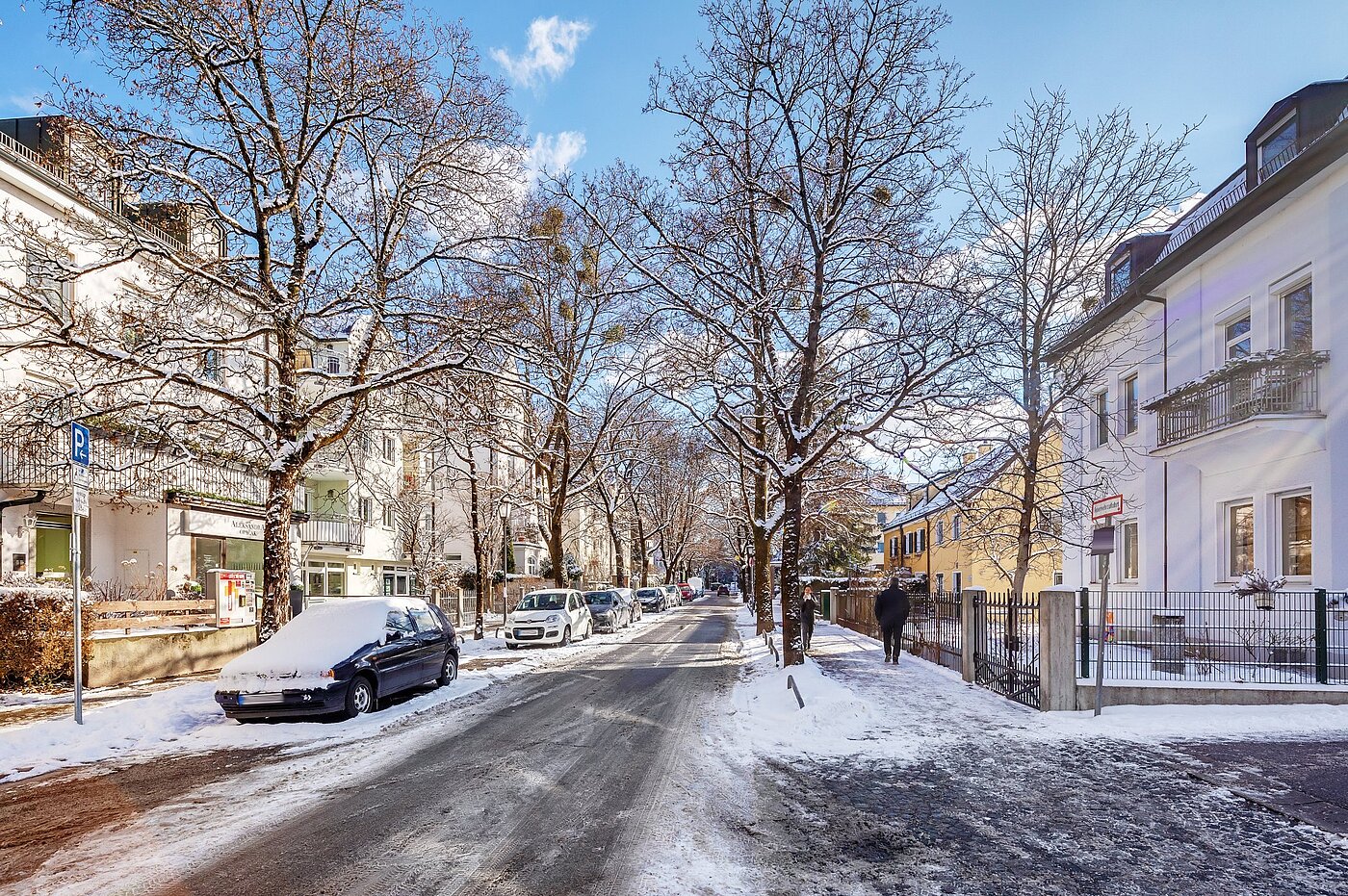 Etagenwohnung mit 2 Zimmern | München-Nymphenburg | 2101ML6 | Hirschgartenallee