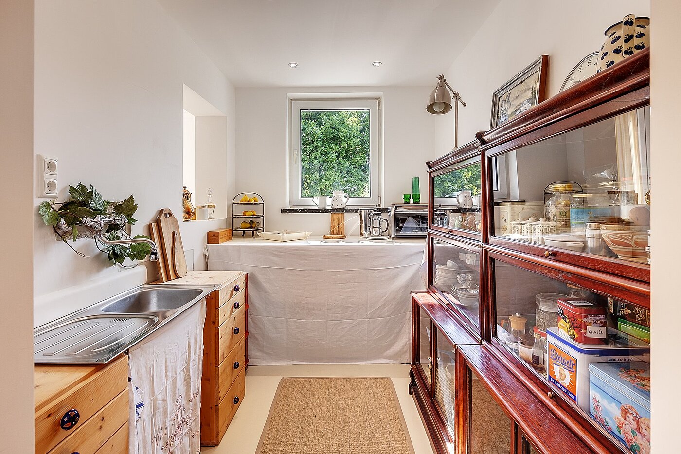 Etagenwohnung mit 2 Zimmern | München-Haidhausen | 2105ML6 | ...in die Küche