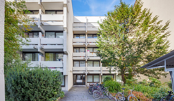 Apartment mit 1 Zimmer | München-Maxvorstadt | 70448 | Außenansicht