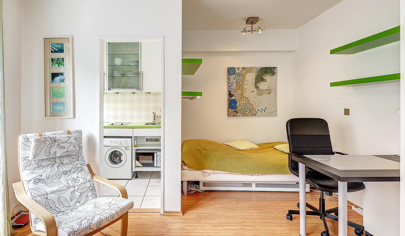 Apartment mit 1 Zimmer | München-Haidhausen | 70242 | Schlafen