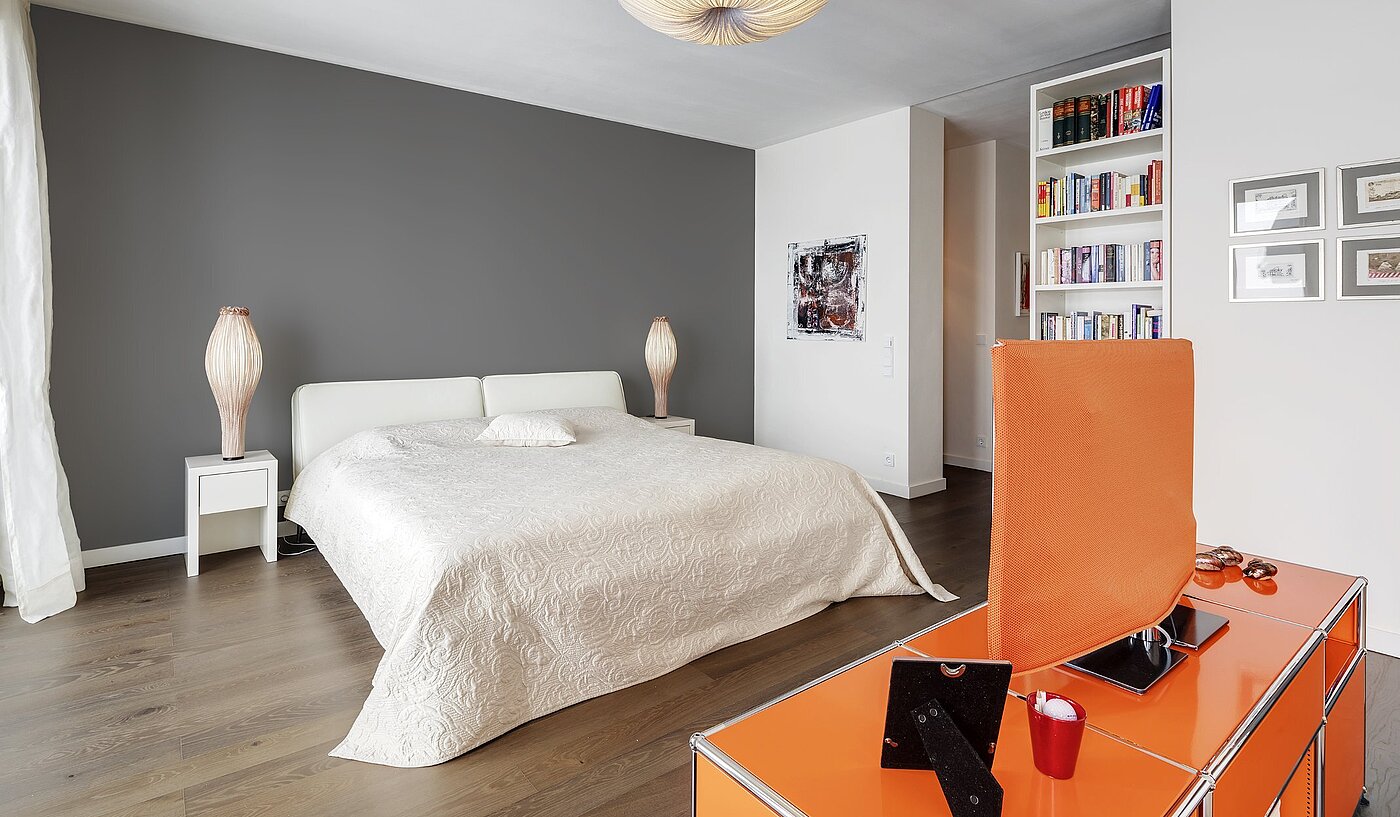 Etagenwohnung mit 5 Zimmern | München-Maxvorstadt | 1807ML1 | Großzügiges Schlafzimmer