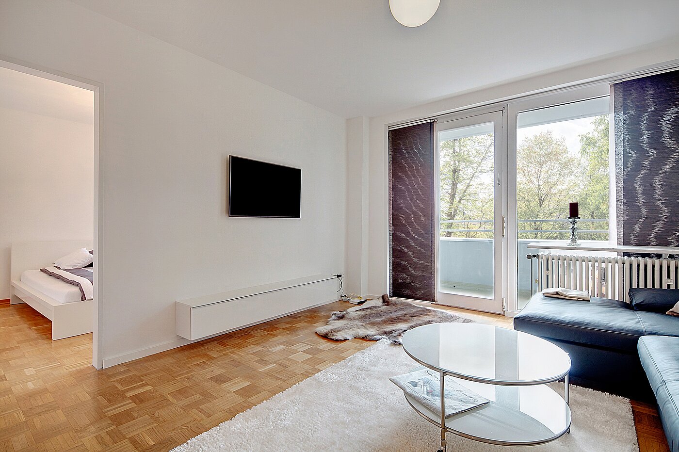 Etagenwohnung mit 2 Zimmern | München-Maxvorstadt | 70497 | Wohnzimmer